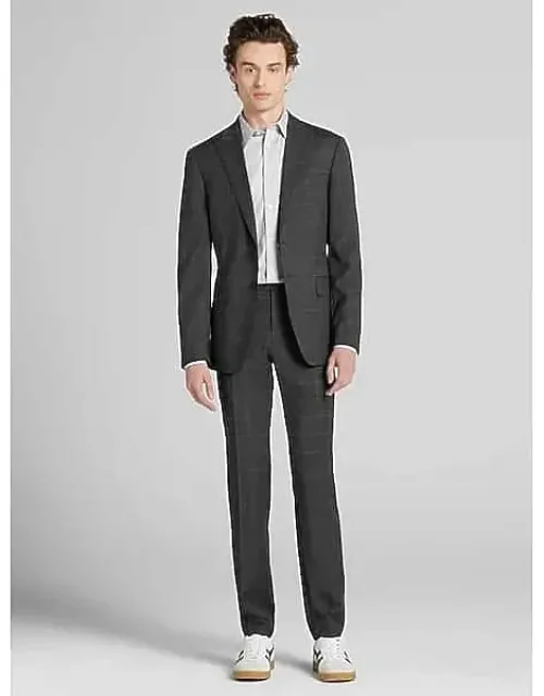 Slim Fit Peak Lapel Suit