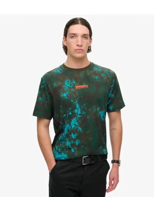 Utility Camo Graphic Loose T-shirt