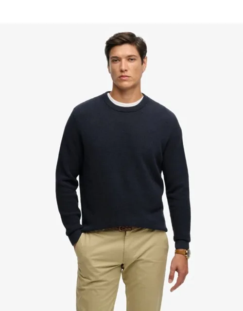 Textured Crew Knit Jumper