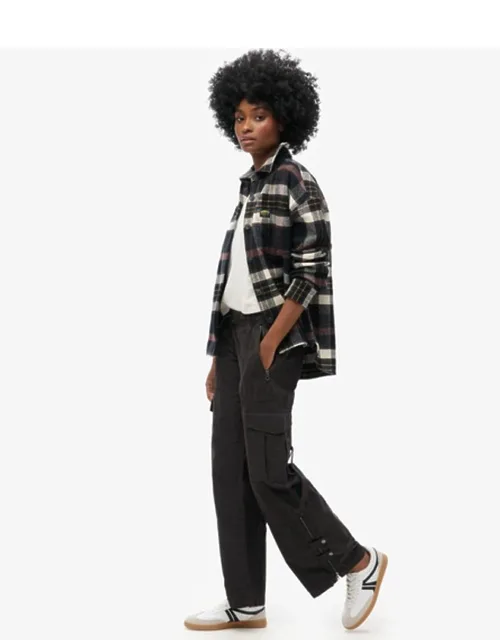 Low Rise Wide Leg Cargo Pants