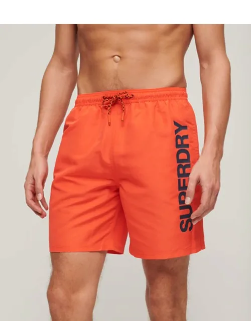 Sport Graphic 17-inch Recycled Swim Shorts