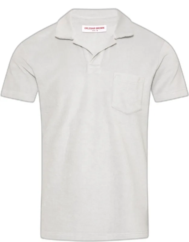 Organic Cotton Towelling Resort Polo Shirt
