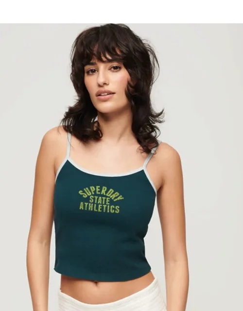 Athletic Essentials Crop Cami Top