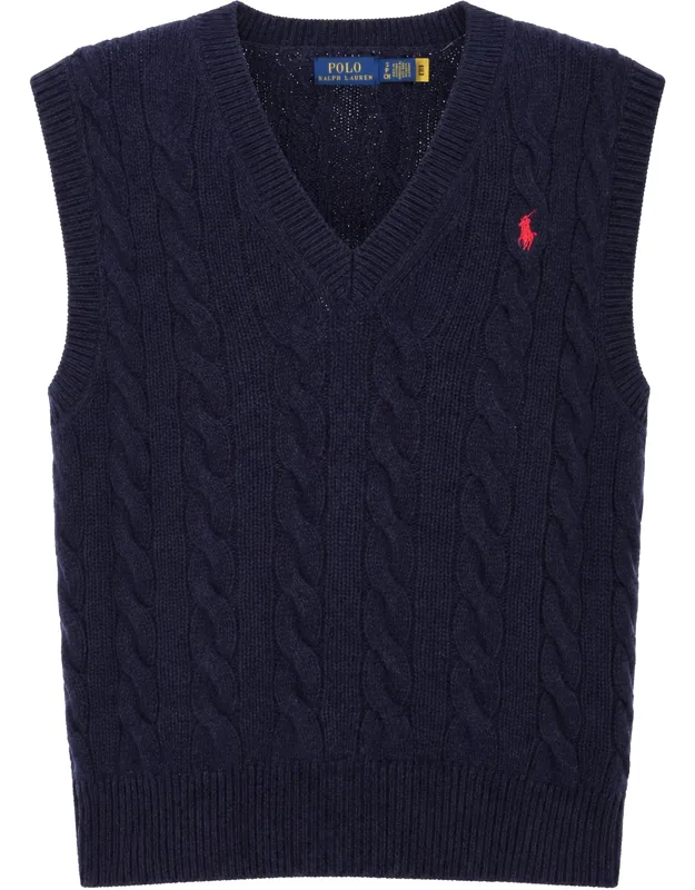 Gilet In Lana E Cashmere