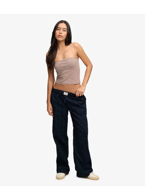Cotton Elastic Broderie Trousers