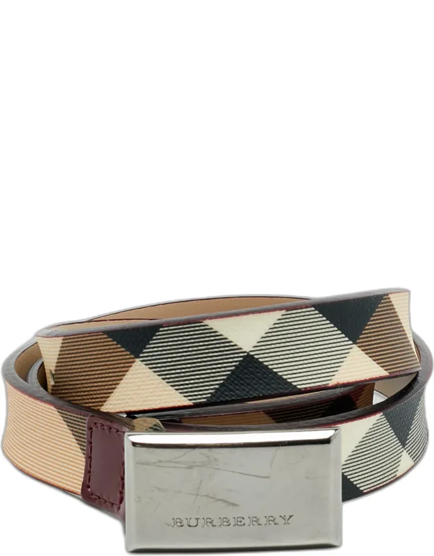 Nova Check 70 Cm Buckle Belt