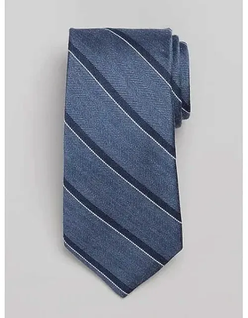 Chevron Stitch Stripe Tie
