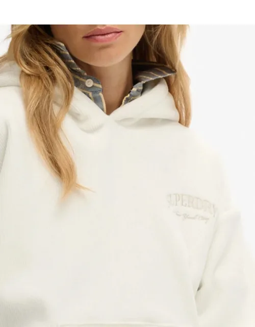 Country Club Velour Relaxed Hoodie