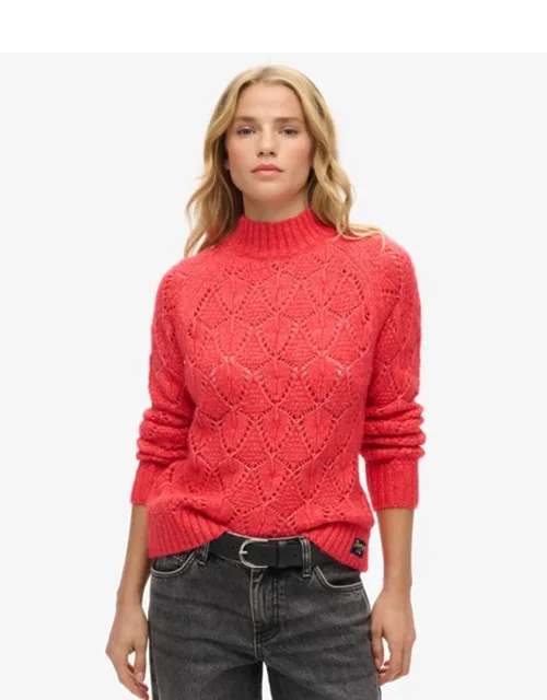 Pointelle Knit Jumper