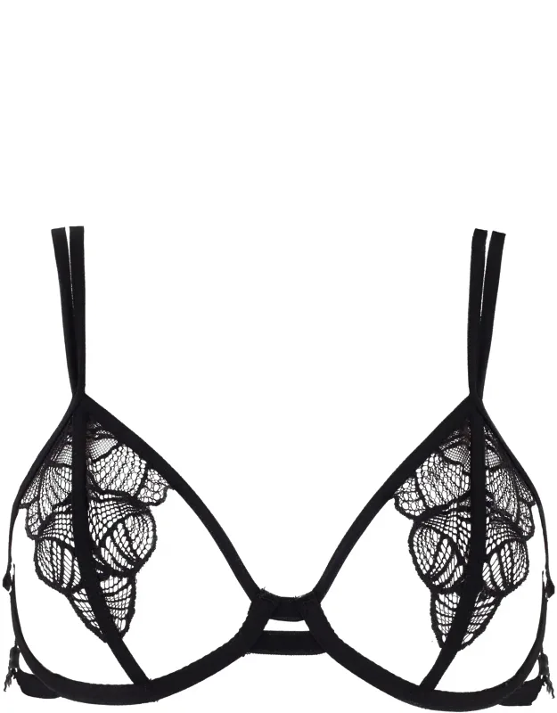 Open Lace Bra