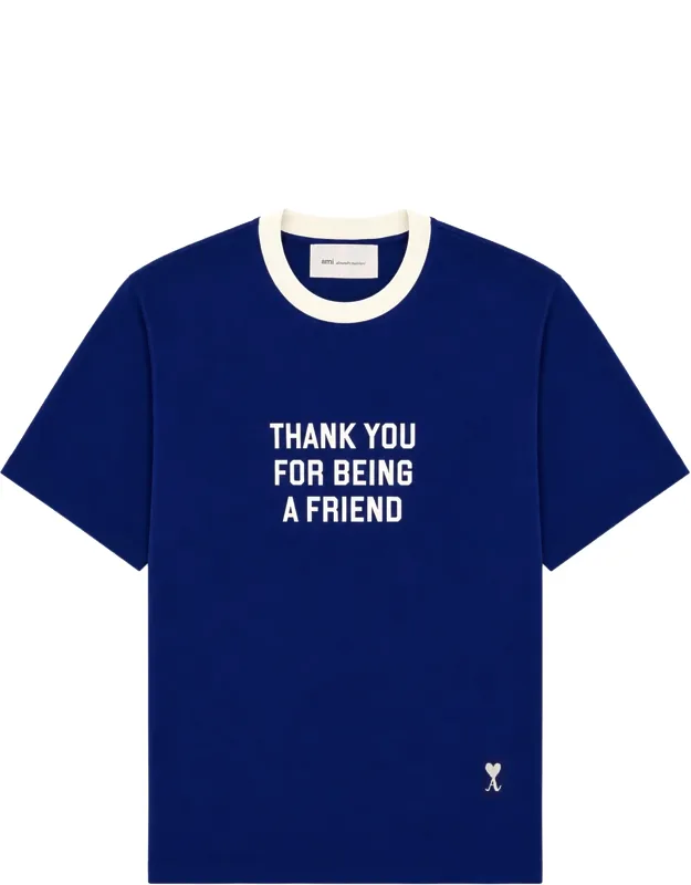 T-shirt With Print And Logo