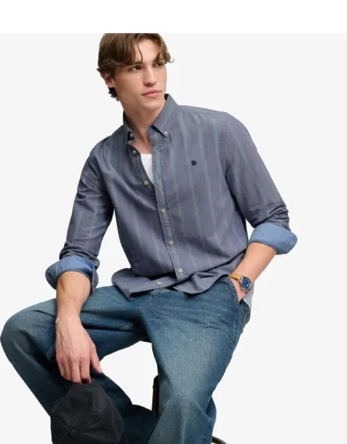 Superdry Preppy Oxford Shirt - Relaxed Fit, Organic Cotton