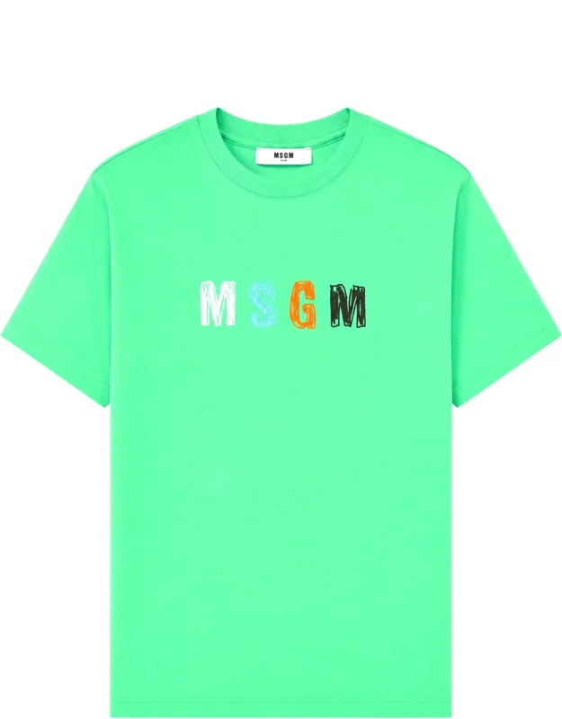T-shirt With Logo Print