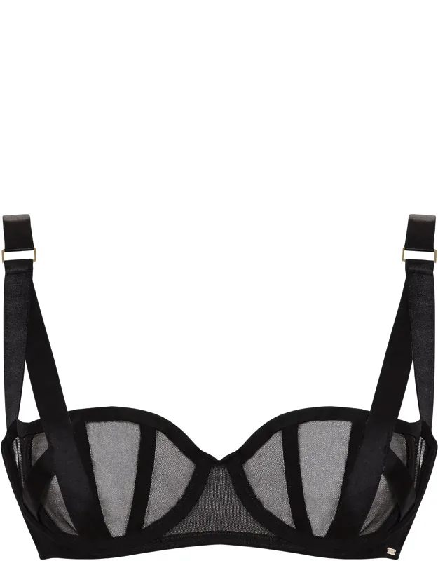 Karolina Strappy Balcony Bra