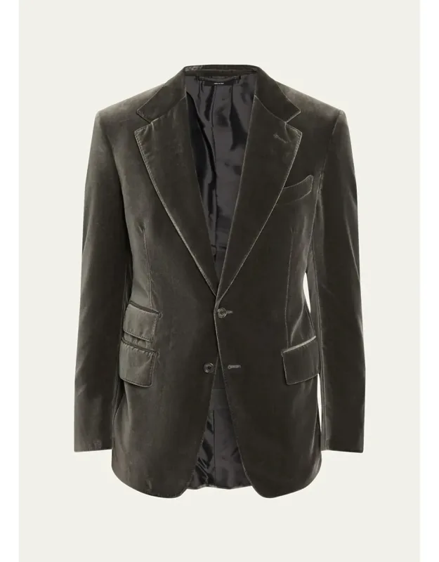 Shelton Compact Velvet Jacket