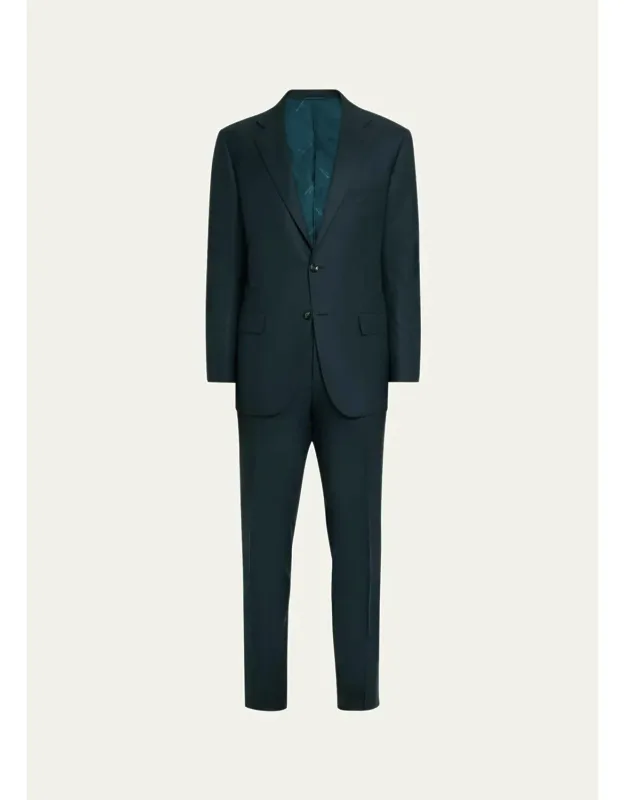 Virgin Wool Modern-fit Suit