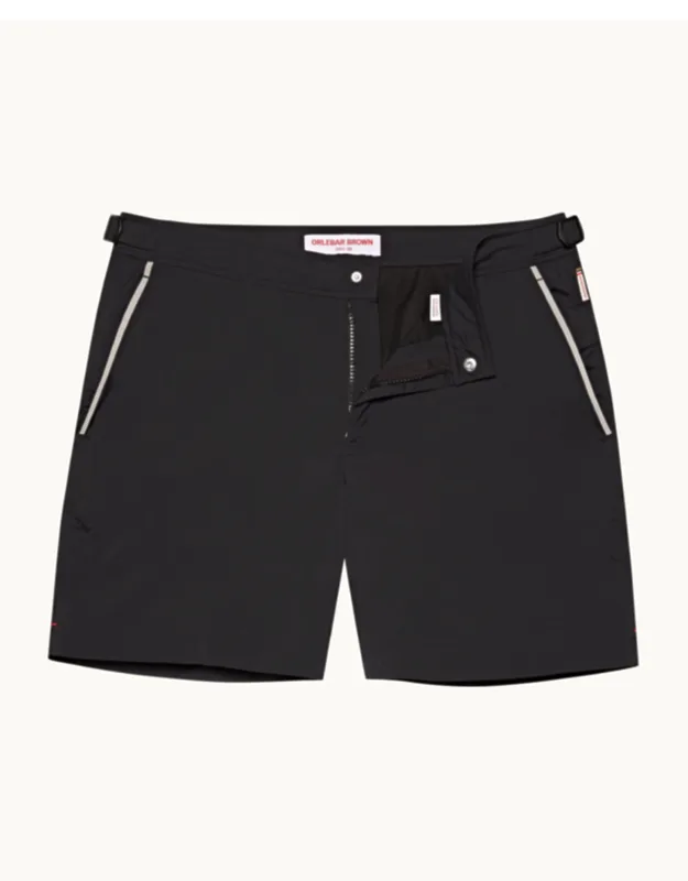 Mid-length Stretch-nylon Swim Shorts