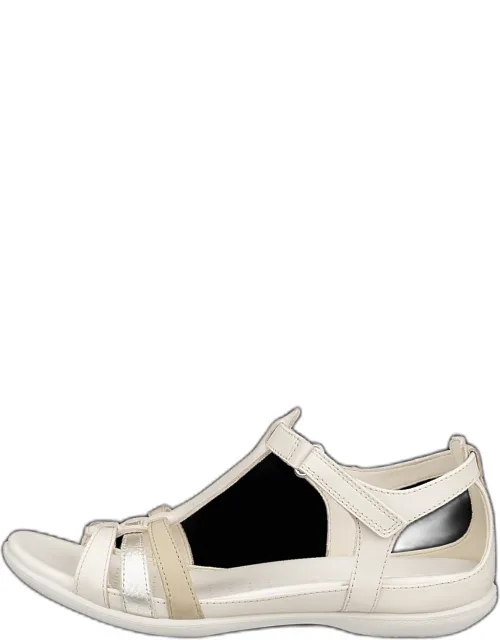 Flash Leather T-bar Sandals