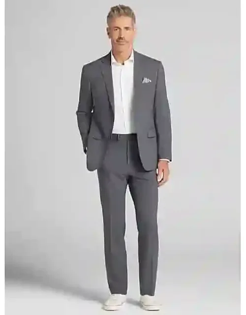 Big & Tall Modern Fit Grid Suit