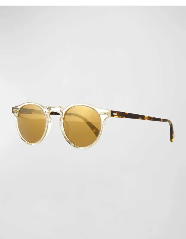 Round Plastic Sunglasses