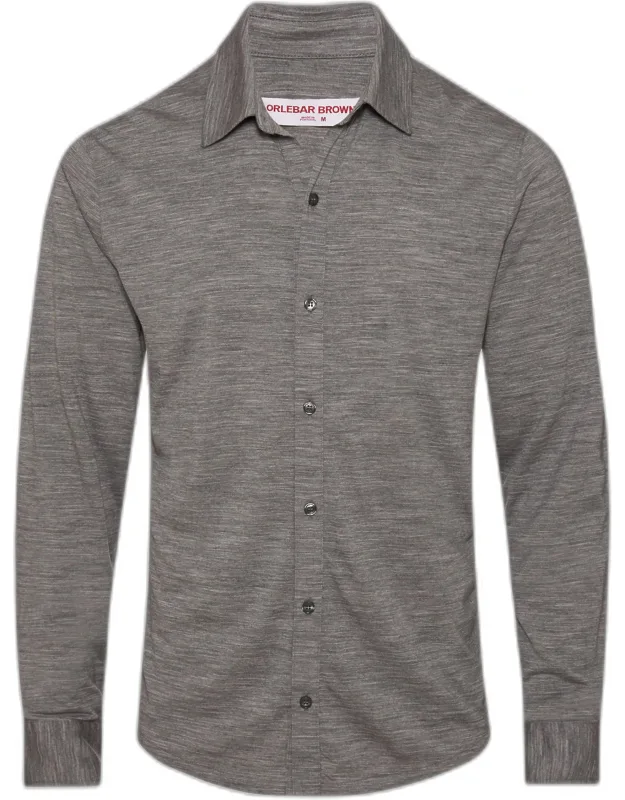 Tailored Fit Classic Collar Merino Shirt