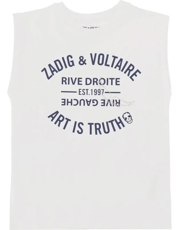 T-shirt With Logo Print