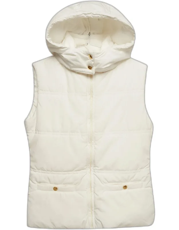 Quilted Nylon Puffer Vest