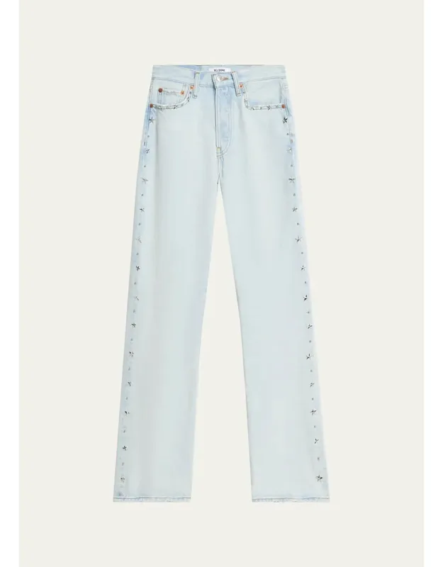 70s Slim Bootcut Jeans