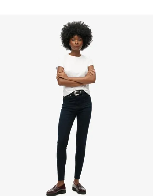 Organic Cotton High Rise Skinny Denim Jeans