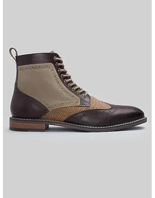 Finnegan Wing Tip Lace Up Boots