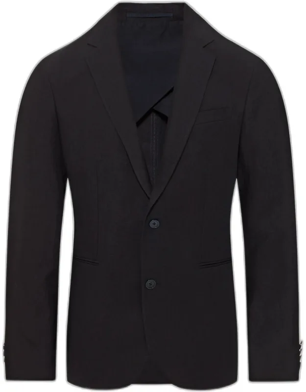 Tailored Fit Unstructured Two-button Linen Blazer