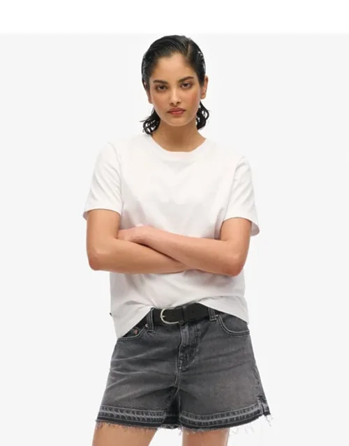 Mid Rise Cut Off Shorts