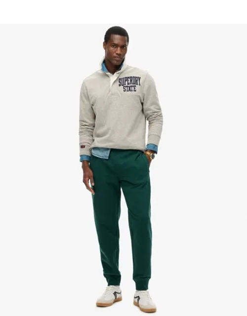 Essential Logo Half Brushed Joggers