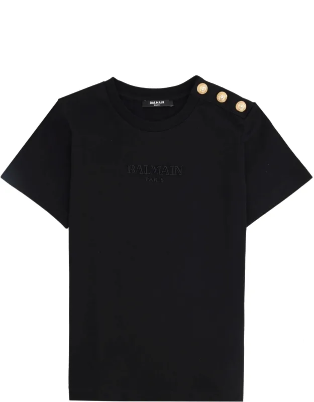 T-shirt With Buttons