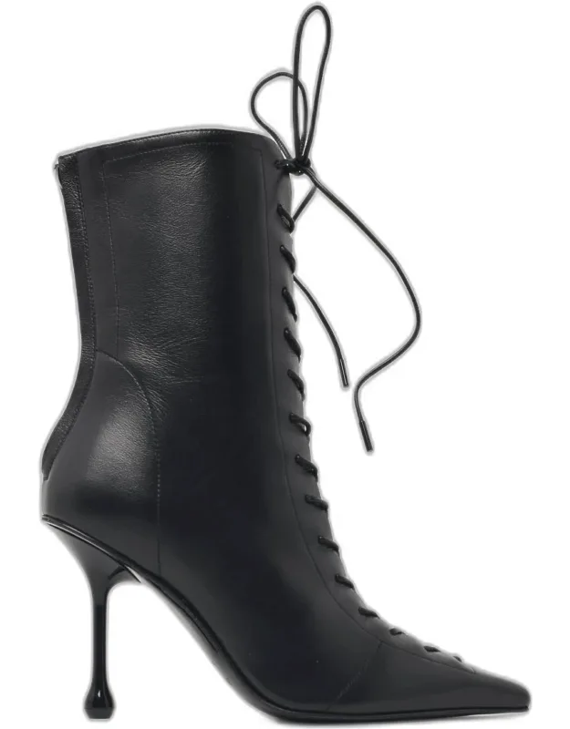 Scarlett 95 Nappa Leather Ankle Boots