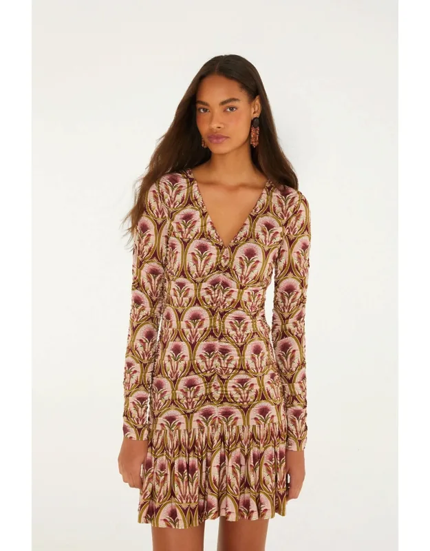 Ruched Mini Dress
