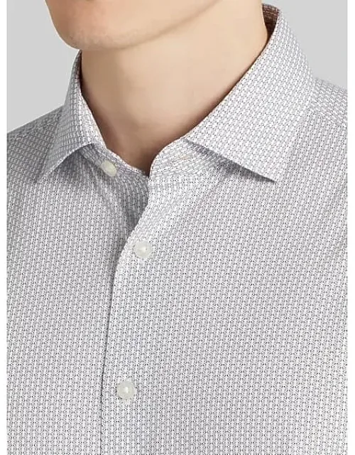Modern Fit Short Sleeve Button Up Shirt