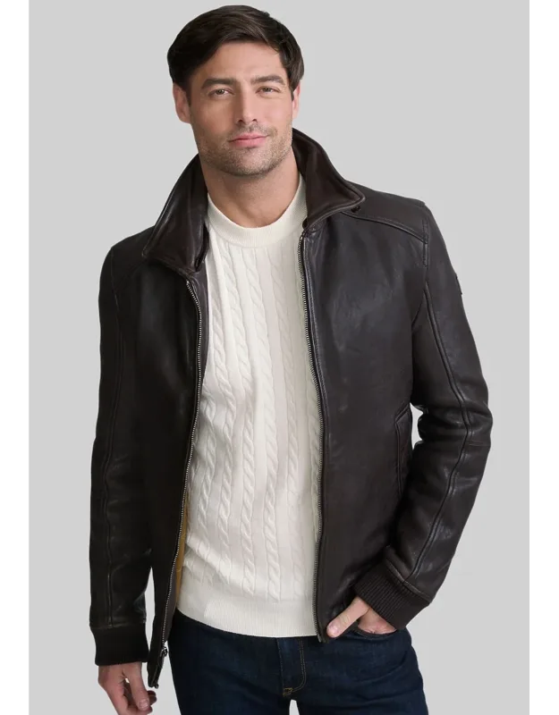 Mauritius Tradition Fit Leather Jacket
