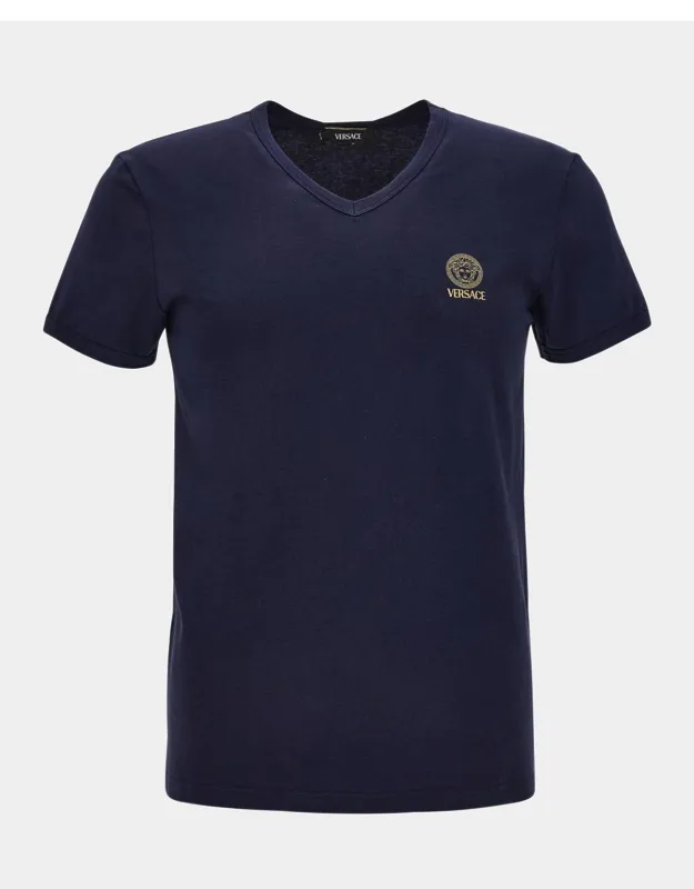 Logo V-neck T-shirt