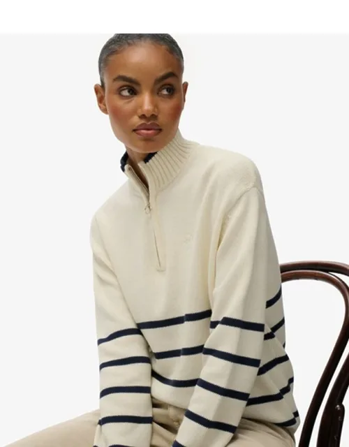 Knitted Half Zip Jumper