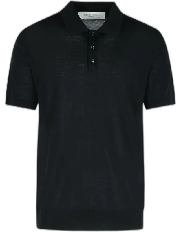 Virgin Wool Polo Shirt