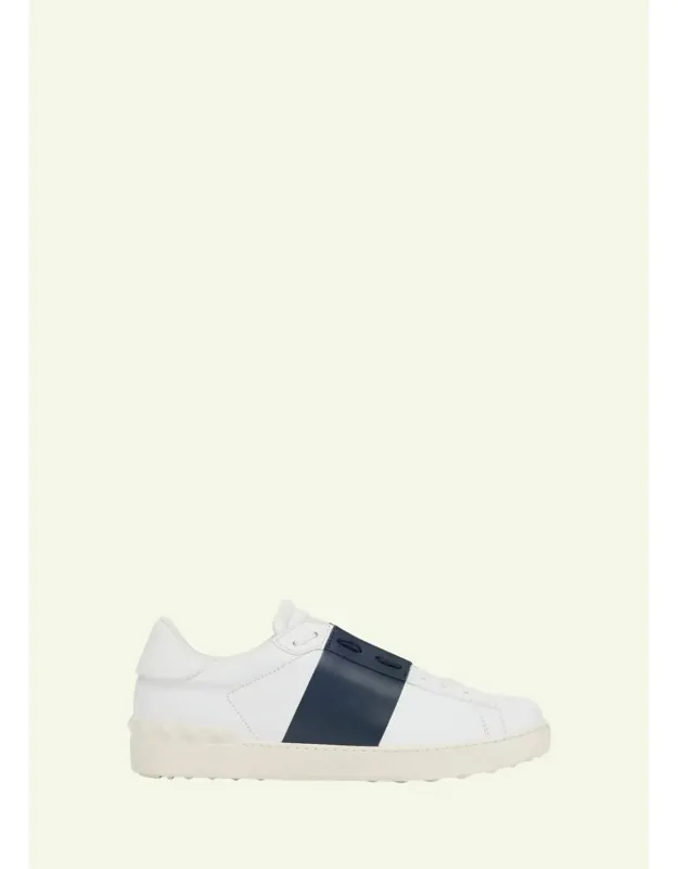 Open Calfskin Sneakers