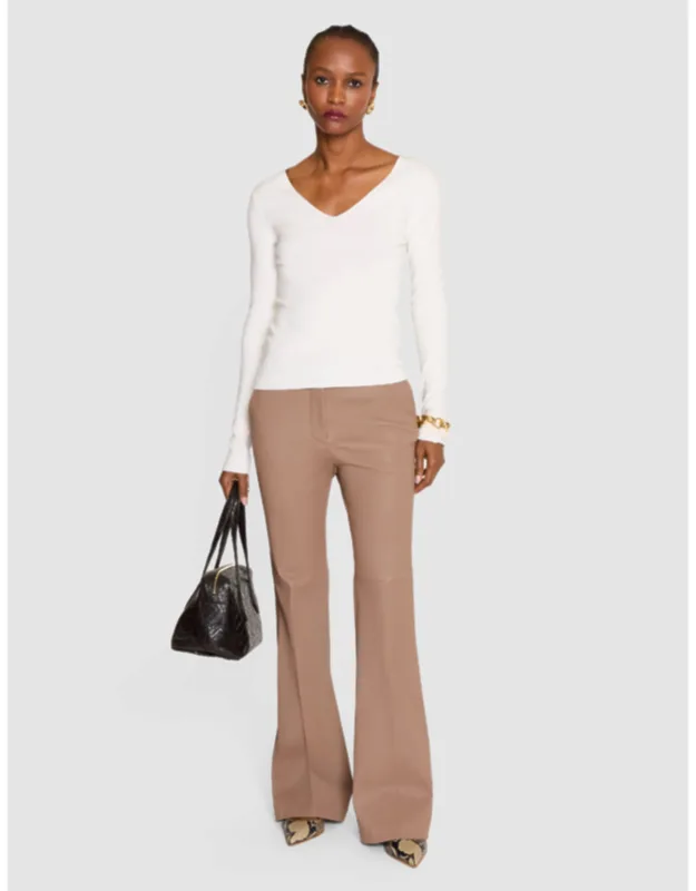 Tafira Leather Stretch Trousers