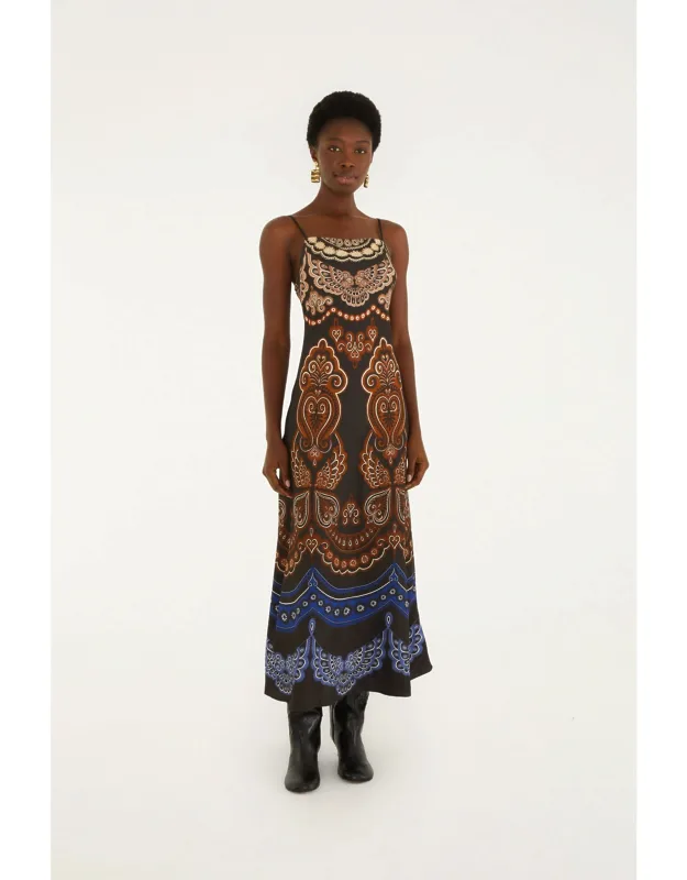 Sleeveless Slip Maxi Dress