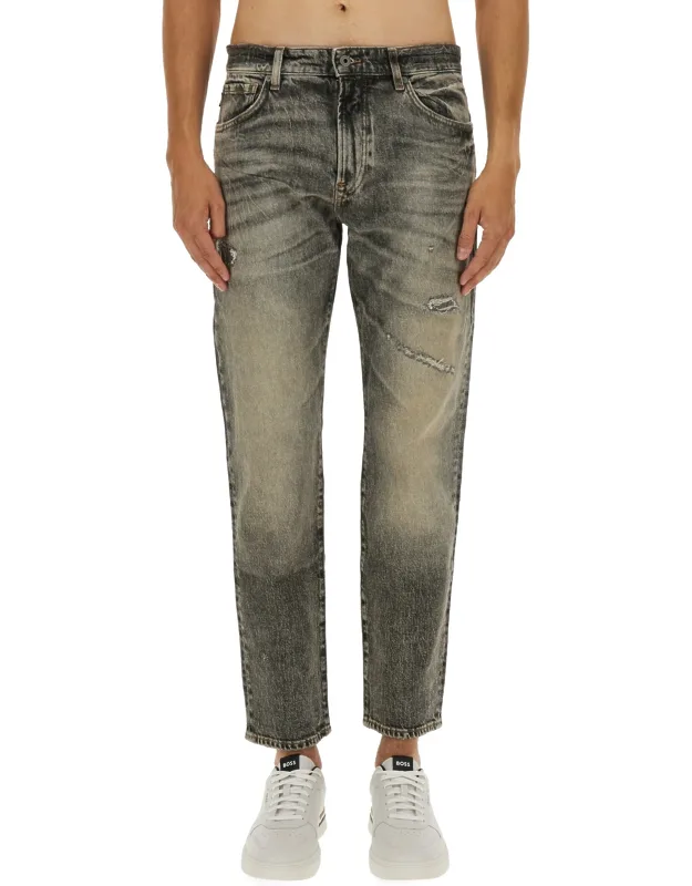 Boss Jeans In Denim Regular Fit