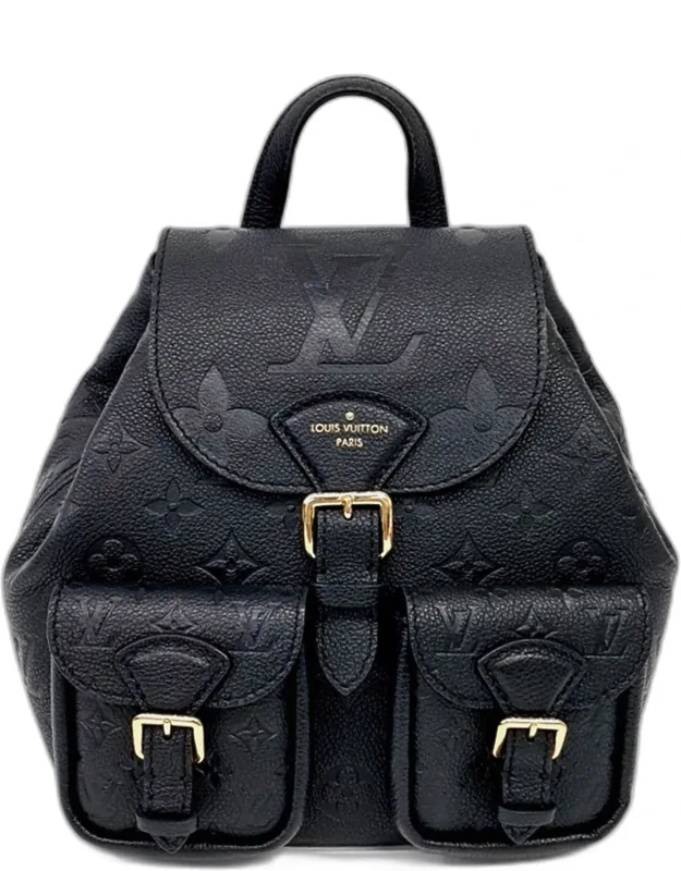 Backup Empreinte Leather Backpack