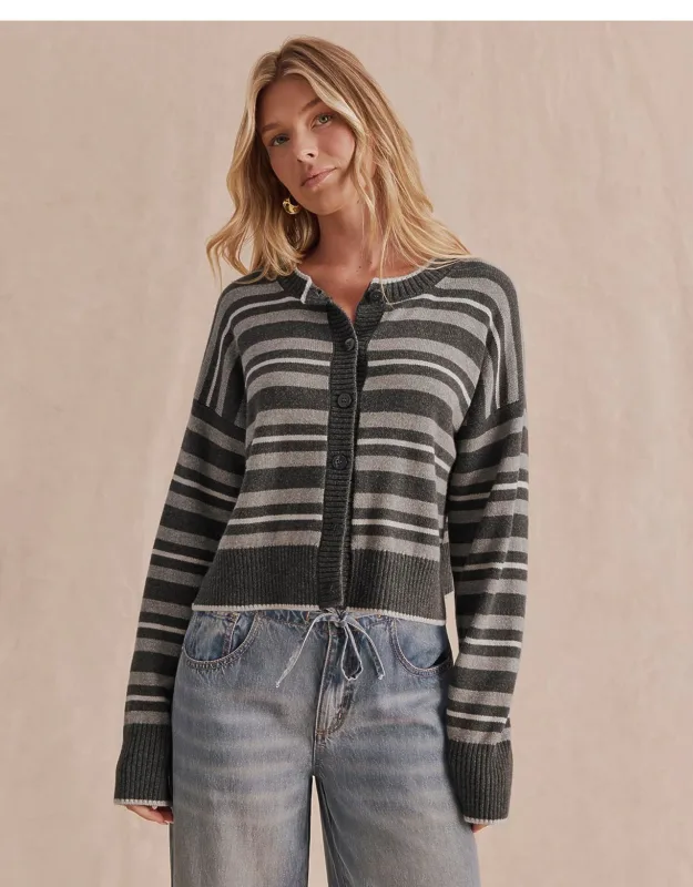 Haven Stripe Cardigan