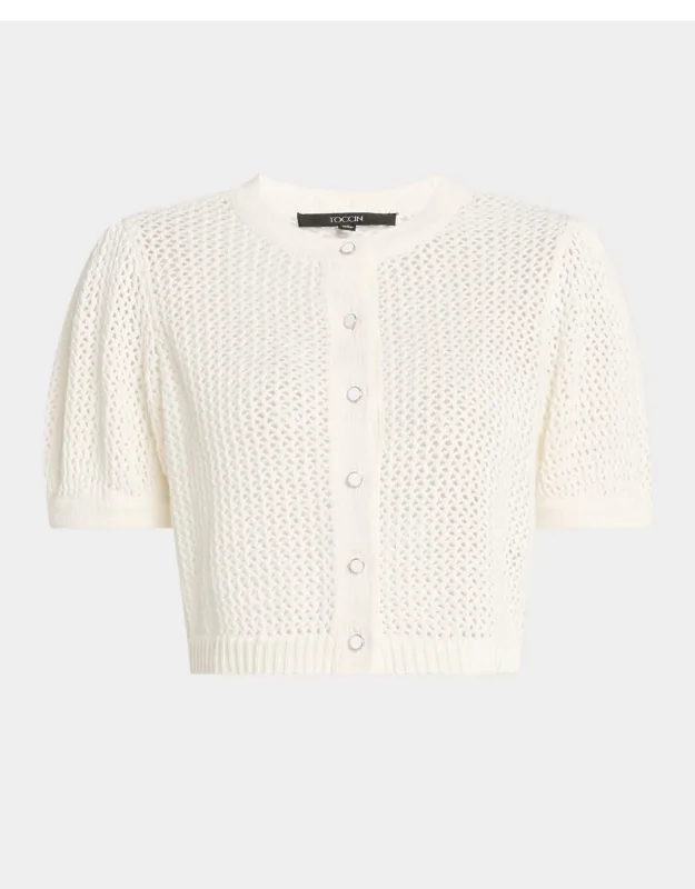 Crochet Cropped Cardigan
