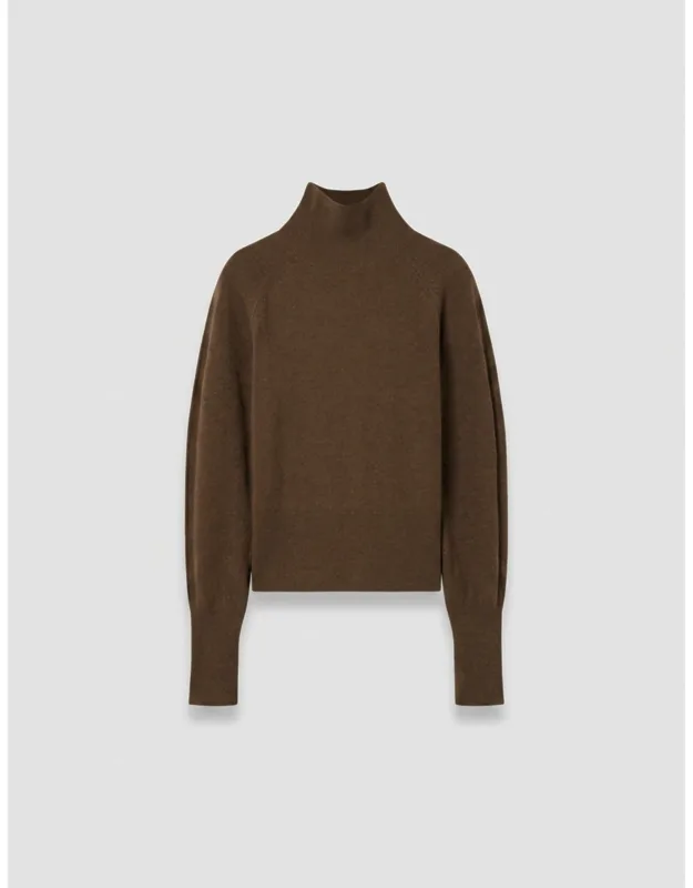 Light Pure Cashmere High Neck Jumper