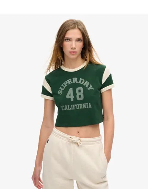 Athletic Essentials Graphic Ringer T-shirt